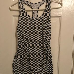 SOFT DRI-FIT NIKE CHECKERED TANK TOP